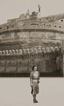 Romë, përpara Castel Sant' Angelo-s, 1937